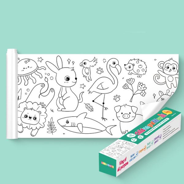 Huge Kids Drawing Roll