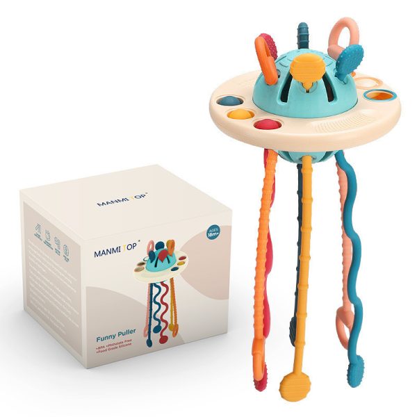 UFO-Shaped Sensory Development Baby Teething Toy